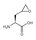 (2R)-2-amino-3-(2-oxiranyl)propionic acid Structure