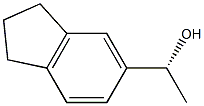 (1R)-1-(2,3-dihydro-1H-inden-5-yl)ethan-1-ol structure