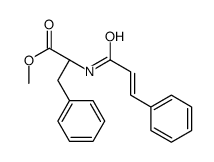 methyl (2S)-3-phenyl-2-[[(E)-3-phenylprop-2-enoyl]amino]propanoate Structure