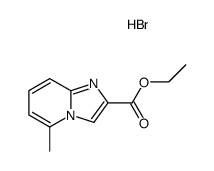 ethyl 5-methylimidazo[1,2-a]pyridine-2-carboxylate hydrobromide Structure