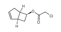 (1S,5R,6S)-bicyclo[3.2.0]hept-2-en-6-yl 2-chloroacetate结构式