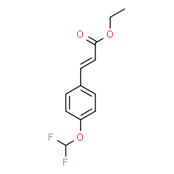 ethyl (E)-3-(4-(difluoromethoxy)phenyl)acrylate picture