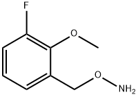 O-[(3-fluoro-2-methoxyphenyl)methyl]hydroxylamine Structure