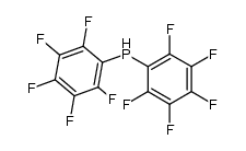 Bis(pentafluorophenyl)phosphine结构式