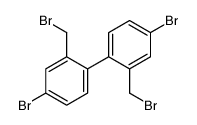 4-bromo-1-[4-bromo-2-(bromomethyl)phenyl]-2-(bromomethyl)benzene Structure