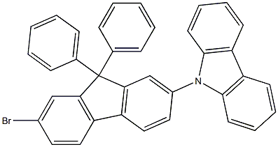 9-(7-溴-9,9-二苯基-9H-芴-2-基)-9H-咔唑图片