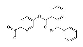 o-(4-nitrocarbophenoxy)benzhydryl bromide结构式