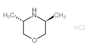 (3S,5S)-3,5-Dimethylmorpholine hydrochloride structure