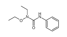 N-ethoxy-N-ethyl-N'-phenyl-urea Structure