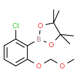 2-[2-Chloro-6-(methoxymethoxy)phenyl]-4,4,5,5-tetramethyl-1,3,2-dioxaborolane picture