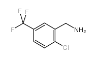 2-氯-5-(三氟甲基)苄胺结构式