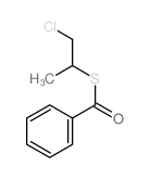 Benzenecarbothioicacid, S-(2-chloro-1-methylethyl) ester picture