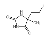 2,4-Imidazolidinedione,5-(2-iodoethyl)-5-methyl- picture