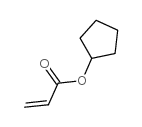 丙烯酸环戊酯结构式