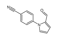 4-(2-formyl-1H-pyrrol-1-yl)benzonitrile(SALTDATA: FREE) structure