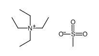 methanesulfonate,tetraethylazanium Structure