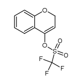 4-trifluoromethylsulfonyloxy-2H-chromene Structure