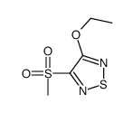 1,2,5-Thiadiazole,3-ethoxy-4-(methylsulfonyl)-(9CI) picture