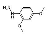 (2,4-DIMETHOXY-PHENYL)-HYDRAZINE Structure