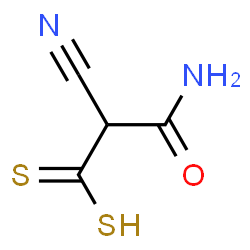 Propane(dithioic) acid,3-amino-2-cyano-3-oxo- (9CI) structure