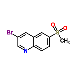 3-溴-6-(甲基磺酰基)喹啉图片