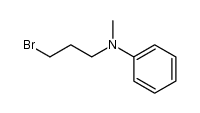 N-Methyl,N-{(3-bromo)-1-propyl}aniline结构式