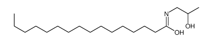 N-(2-Hydroxypropyl)palmitamide structure