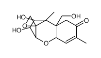 12,13-Epoxy-3alpha,4beta,15-trihydroxytrichotec-9-en-8-one结构式