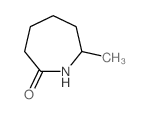 6-Methyl-6-caprolactam structure