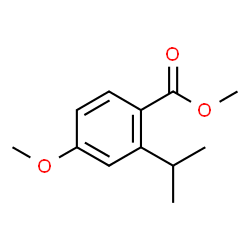 Methyl 2-isopropyl-4-methoxybenzoate structure