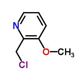 2-(Chloromethyl)-3-methoxypyridine Structure