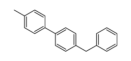 1,1'-Biphenyl, 4-methyl-4'-(phenylmethyl)-结构式