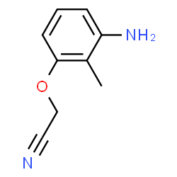 Acetonitrile,(3-amino-2-methylphenoxy)- (9CI) picture