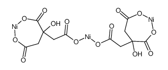 nickel citrate Structure