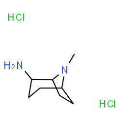 8-甲基-8-氮杂双环[3.2.1]辛基-2-胺二盐酸盐图片