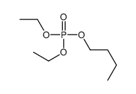 1-diethoxyphosphoryloxybutane Structure