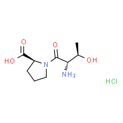 H-Thr-Pro-OH · HCl structure