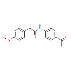 N-(4-Acetylphenyl)-2-(4-methoxyphenyl)acetamide picture