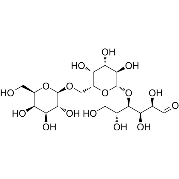 6&prime;-Galactosyllactose结构式