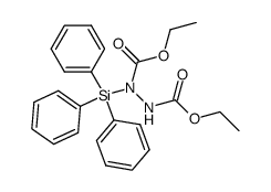 1-(Triphenylsilyl)-1,2-hydrazinedicarboxylic acid diethyl ester picture