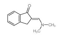 2-(Dimethylamino)methylene-1-indanone结构式