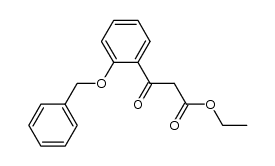 Ethyl (2-benzyloxybenzoyl)acetate结构式