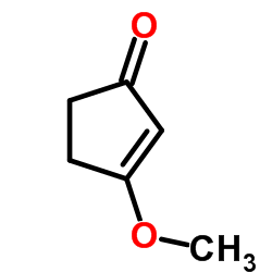 3-甲氧基-2-环戊烯-1-星空app结构式