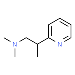 2-Pyridineethanamine,N,N,beta-trimethyl-(9CI) Structure