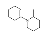 1-(cyclohexen-1-yl)-2-methylpiperidine Structure