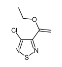 3-chloro-4-(1-ethoxyethenyl)-1,2,5-thiadiazole Structure