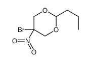 5-bromo-5-nitro-2-propyl-1,3-dioxane Structure