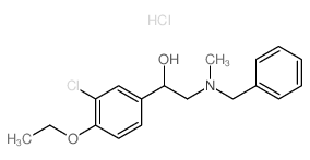 2-(benzyl-methyl-amino)-1-(3-chloro-4-ethoxy-phenyl)ethanol Structure