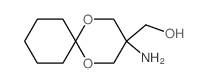 (3-amino-1,5-dioxaspiro[5.5]undec-3-yl)methanol structure