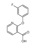 2-(3-Fluoro-phenoxy)-nicotinic acid结构式